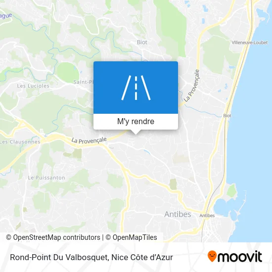 Rond-Point Du Valbosquet plan