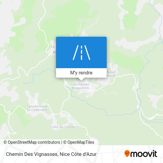 Chemin Des Vignasses plan