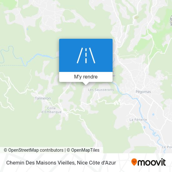 Chemin Des Maisons Vieilles plan