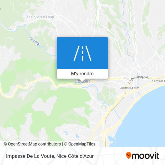 Impasse De La Voute plan