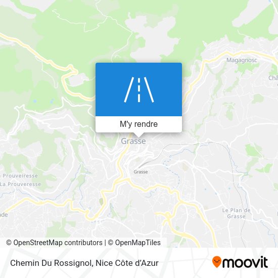 Chemin Du Rossignol plan