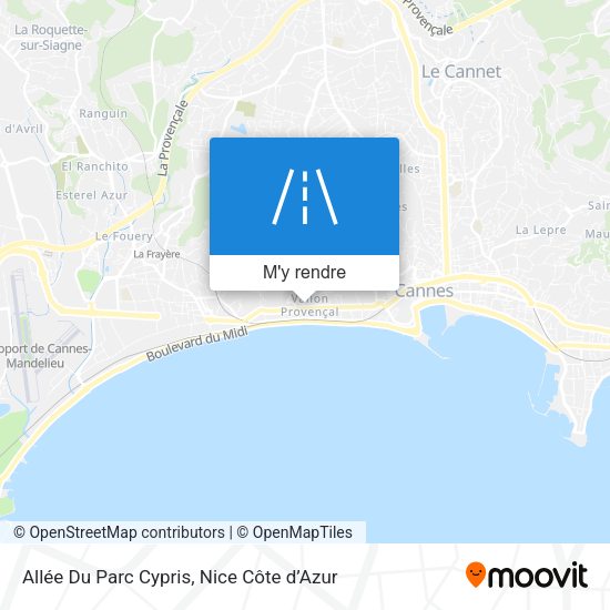 Allée Du Parc Cypris plan