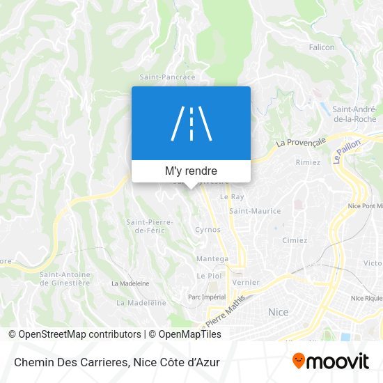 Chemin Des Carrieres plan