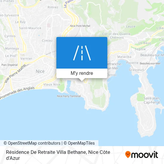 Résidence De Retraite Villa Bethane plan