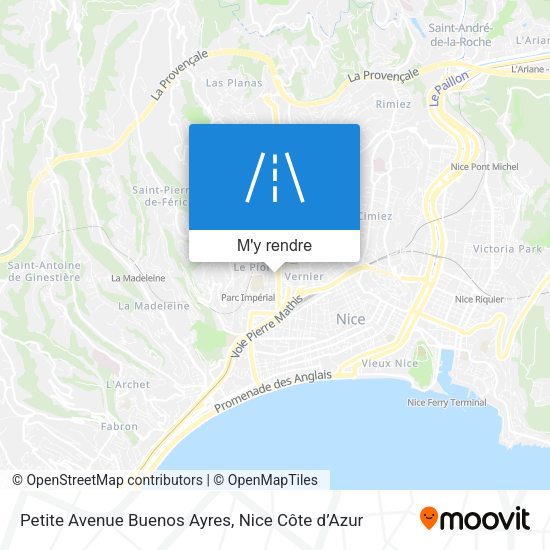 Petite Avenue Buenos Ayres plan