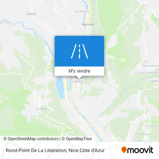 Rond-Point De La Libération plan