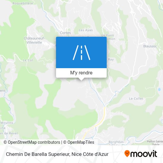 Chemin De Barella Superieur plan