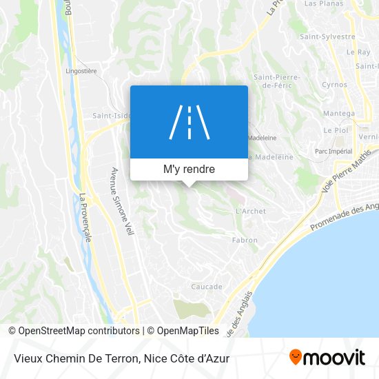 Vieux Chemin De Terron plan