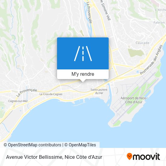Avenue Victor Bellissime plan
