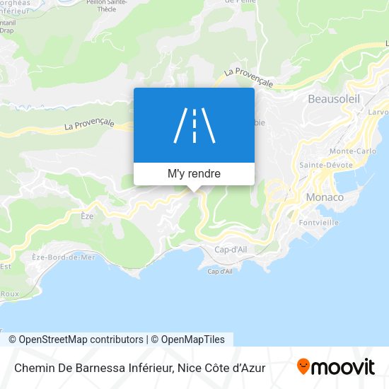 Chemin De Barnessa Inférieur plan