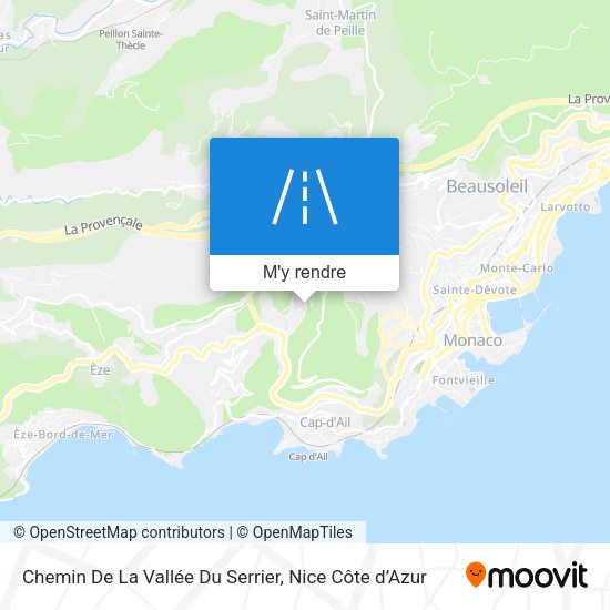 Chemin De La Vallée Du Serrier plan