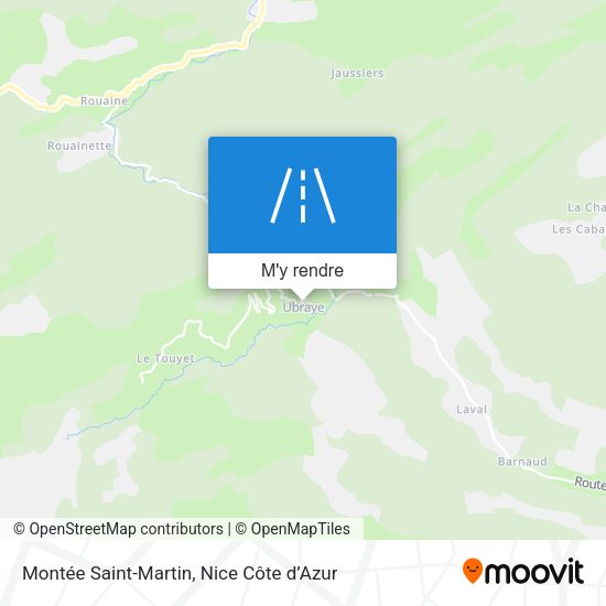 Montée Saint-Martin plan