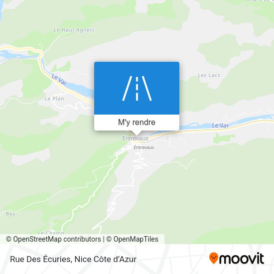 Rue Des Écuries plan