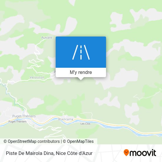 Piste De Mairola Dina plan