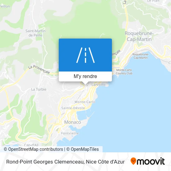 Rond-Point Georges Clemenceau plan