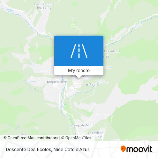 Descente Des Écoles plan