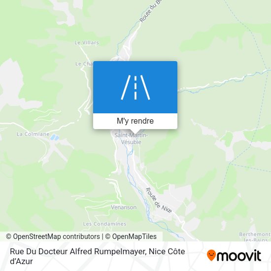 Rue Du Docteur Alfred Rumpelmayer plan
