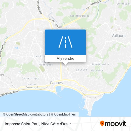 Impasse Saint-Paul plan