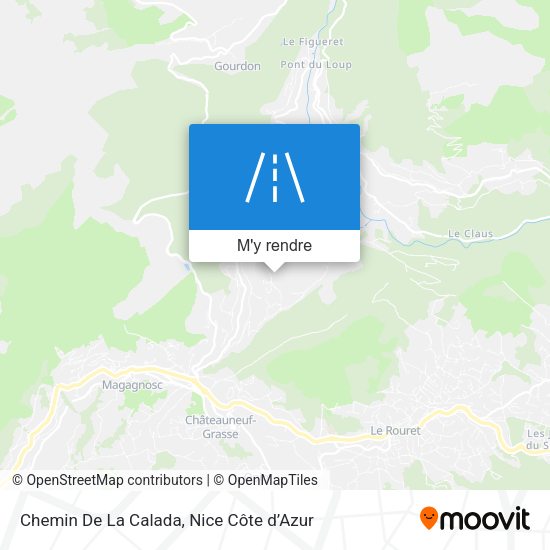 Chemin De La Calada plan