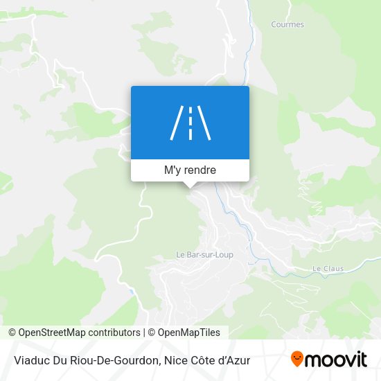 Viaduc Du Riou-De-Gourdon plan