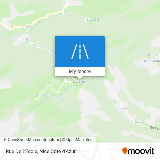 Rue De L'École plan