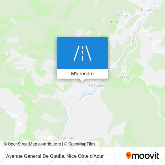 Avenue General De Gaulle plan