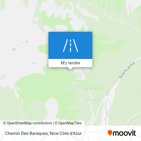 Chemin Des Baraques plan