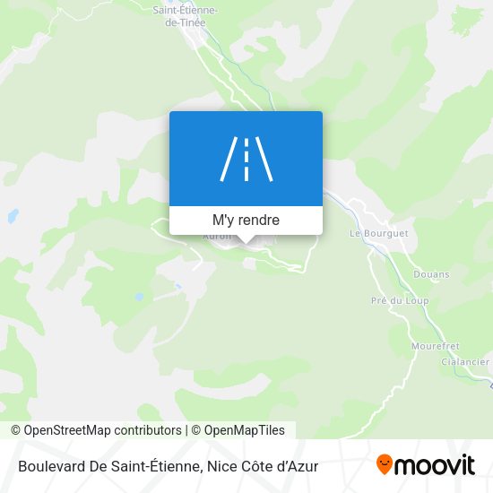 Boulevard De Saint-Étienne plan