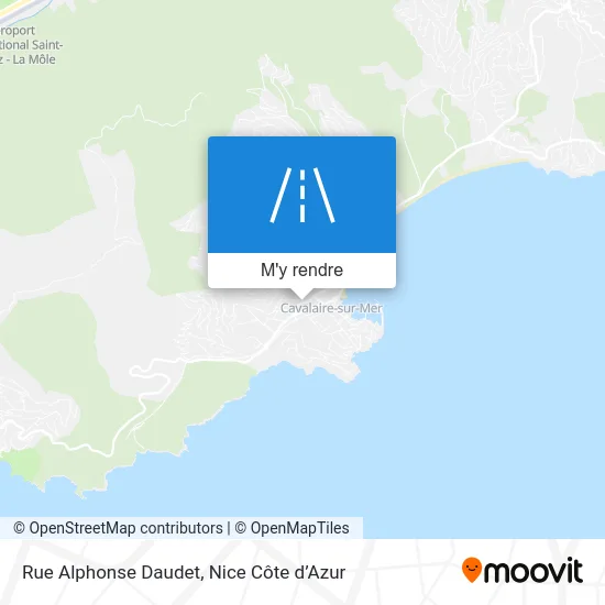 Rue Alphonse Daudet plan