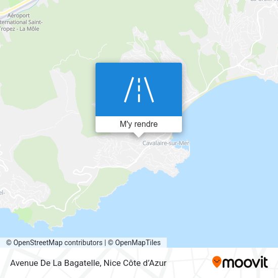 Avenue De La Bagatelle plan