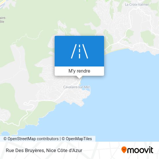 Rue Des Bruyères plan