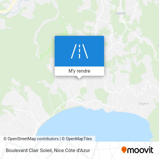 Boulevard Clair Soleil plan