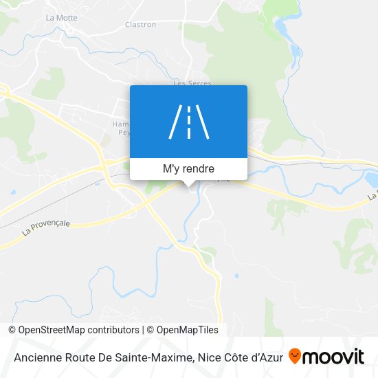 Ancienne Route De Sainte-Maxime plan
