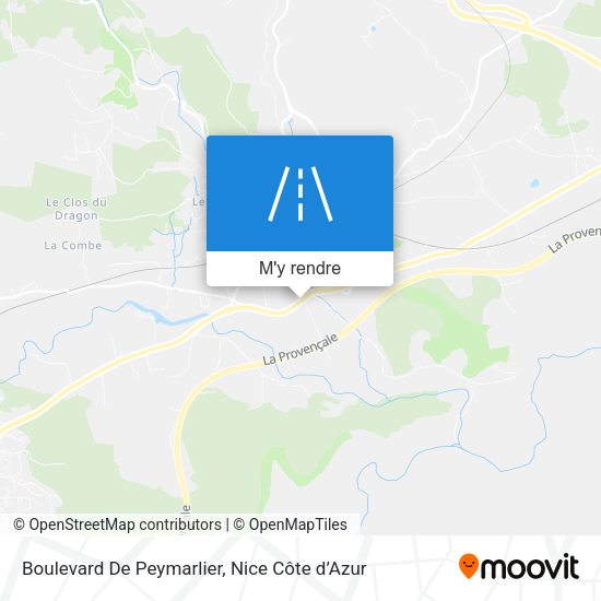 Boulevard De Peymarlier plan