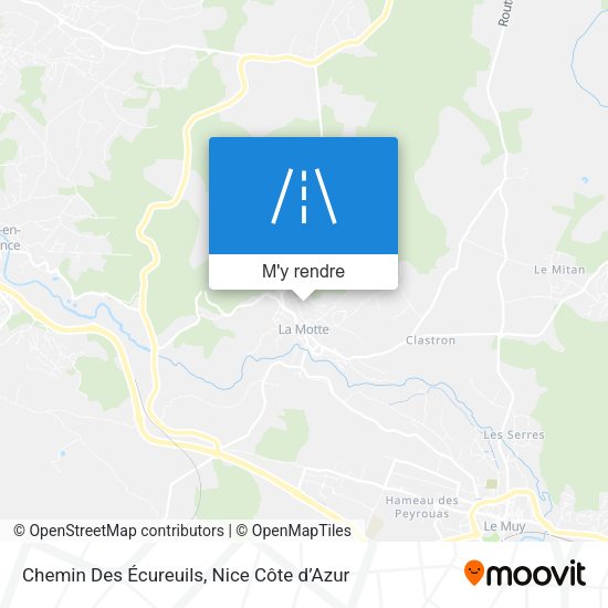 Chemin Des Écureuils plan