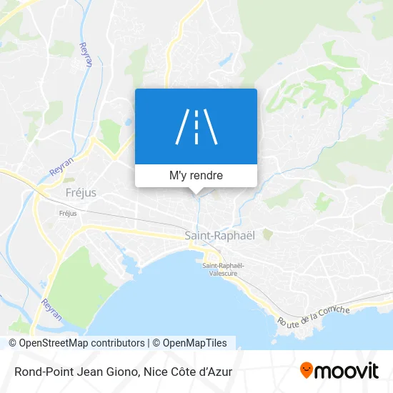 Rond-Point Jean Giono plan