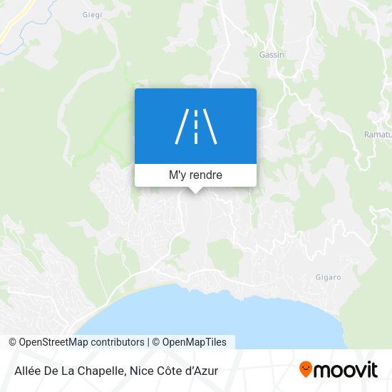 Allée De La Chapelle plan
