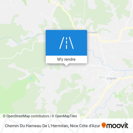 Chemin Du Hameau De L'Hermitan plan