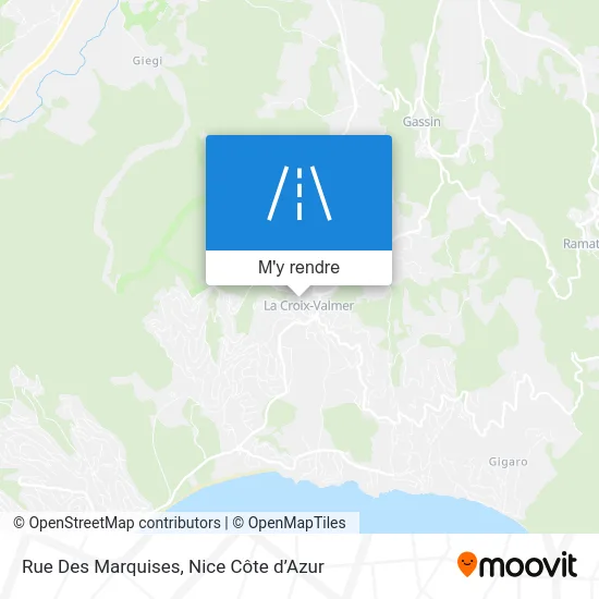 Rue Des Marquises plan