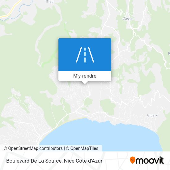 Boulevard De La Source plan
