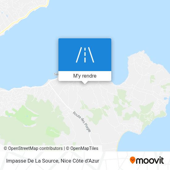 Impasse De La Source plan