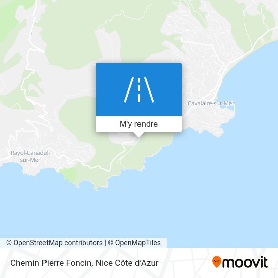 Chemin Pierre Foncin plan
