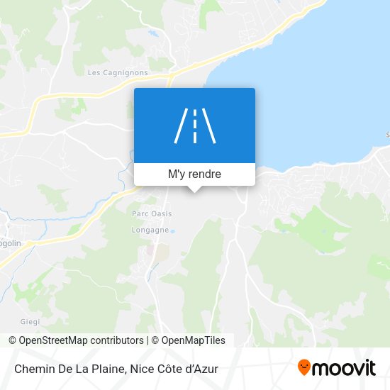 Chemin De La Plaine plan