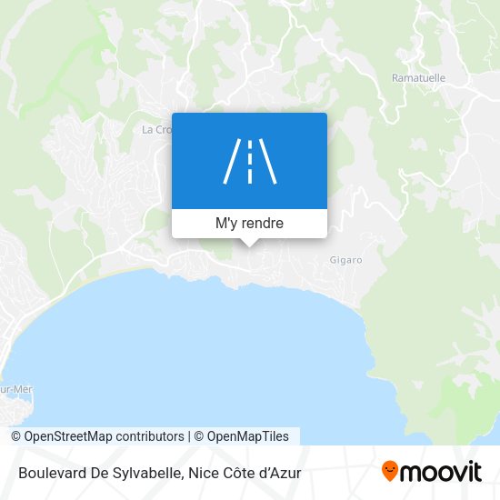 Boulevard De Sylvabelle plan