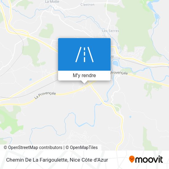 Chemin De La Farigoulette plan