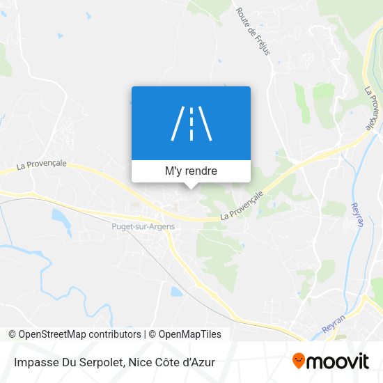 Impasse Du Serpolet plan