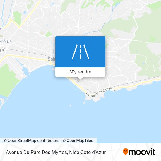 Avenue Du Parc Des Myrtes plan
