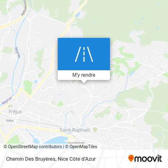 Chemin Des Bruyères plan