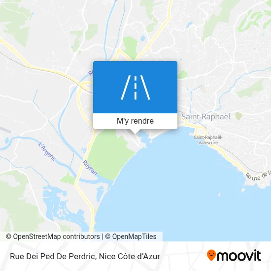 Rue Dei Ped De Perdric plan