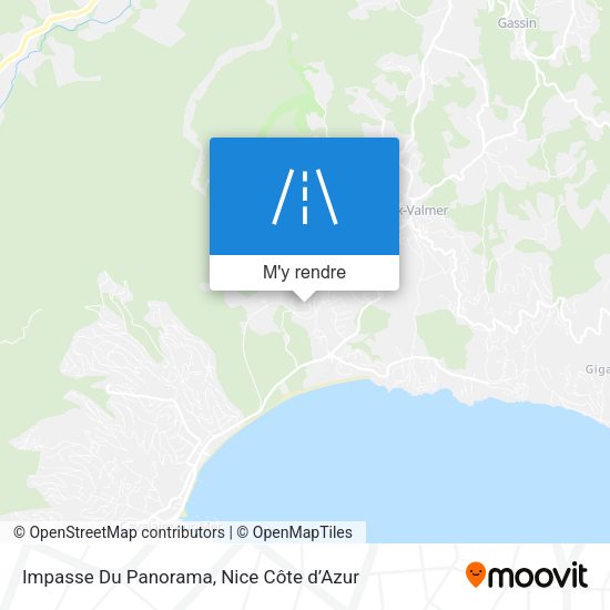 Impasse Du Panorama plan